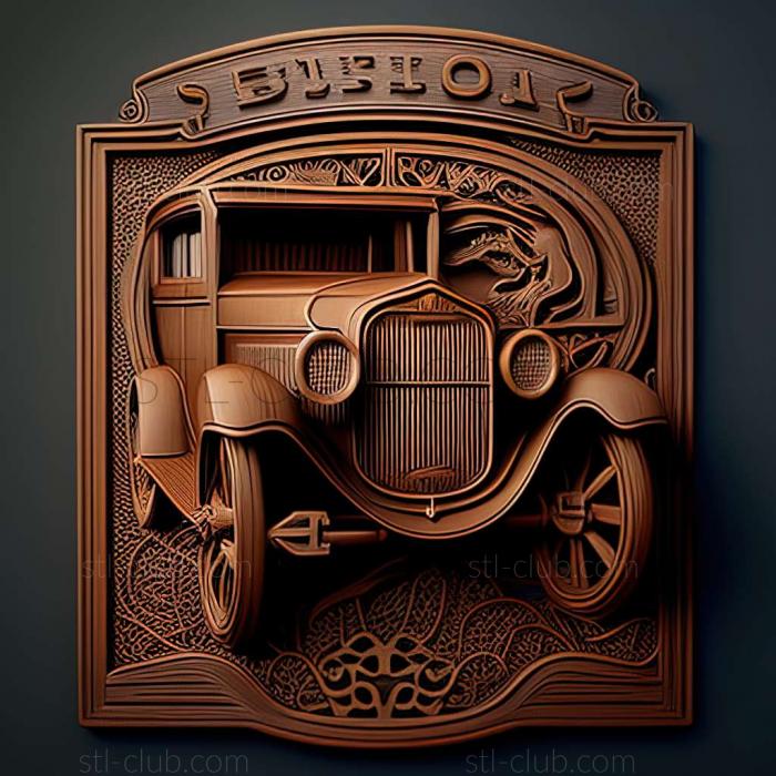 3D model Ford Model C (STL)